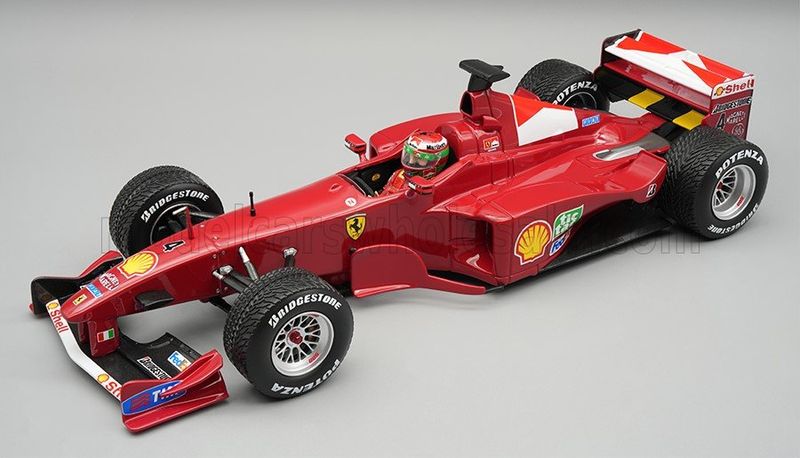 1:18 Tecnomodel - Ferrari F399 #4 Scuderia Ferrari French GP 1999 E. Irvine – Rain Tyres*With Driver Figure* 1:18 Tecnomodel - Ferrari F399 #4 Scuderia Ferrari French GP 1999 E. Irvine – Rain Tyres*With Driver Figure*