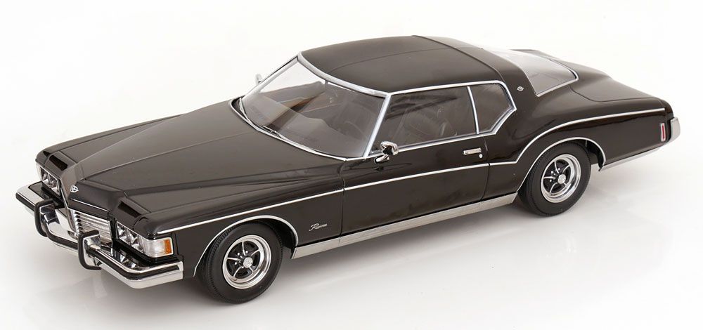 1:18 KK Scale - Buick Riviera Red Rock West Movie 1973 schwarz