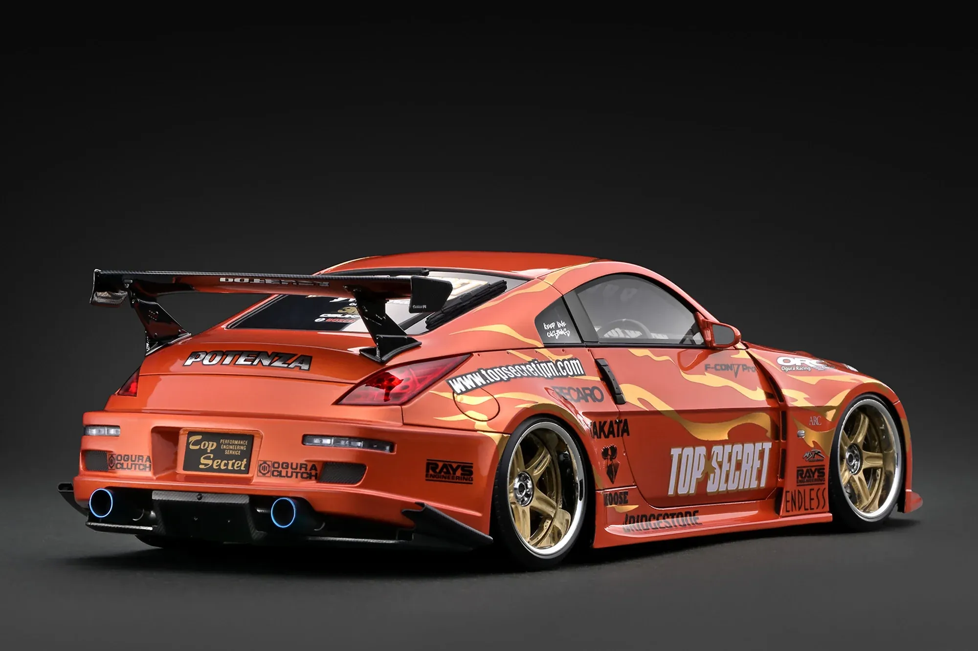 1:18 Ignition - Top Secret Fairlady Z (Z33), orange metallic