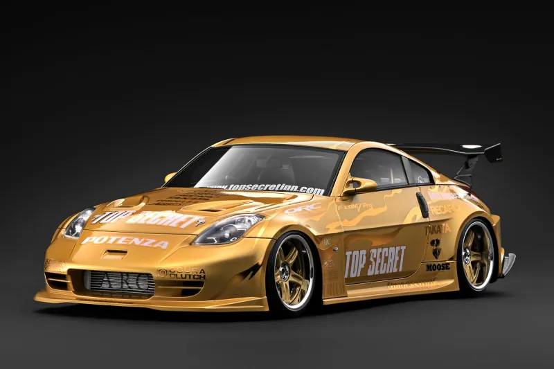 1:18 Ignition - Top Secret Fairlady Z (Z33), gold 1:18 Ignition - Top Secret Fairlady Z (Z33), gold