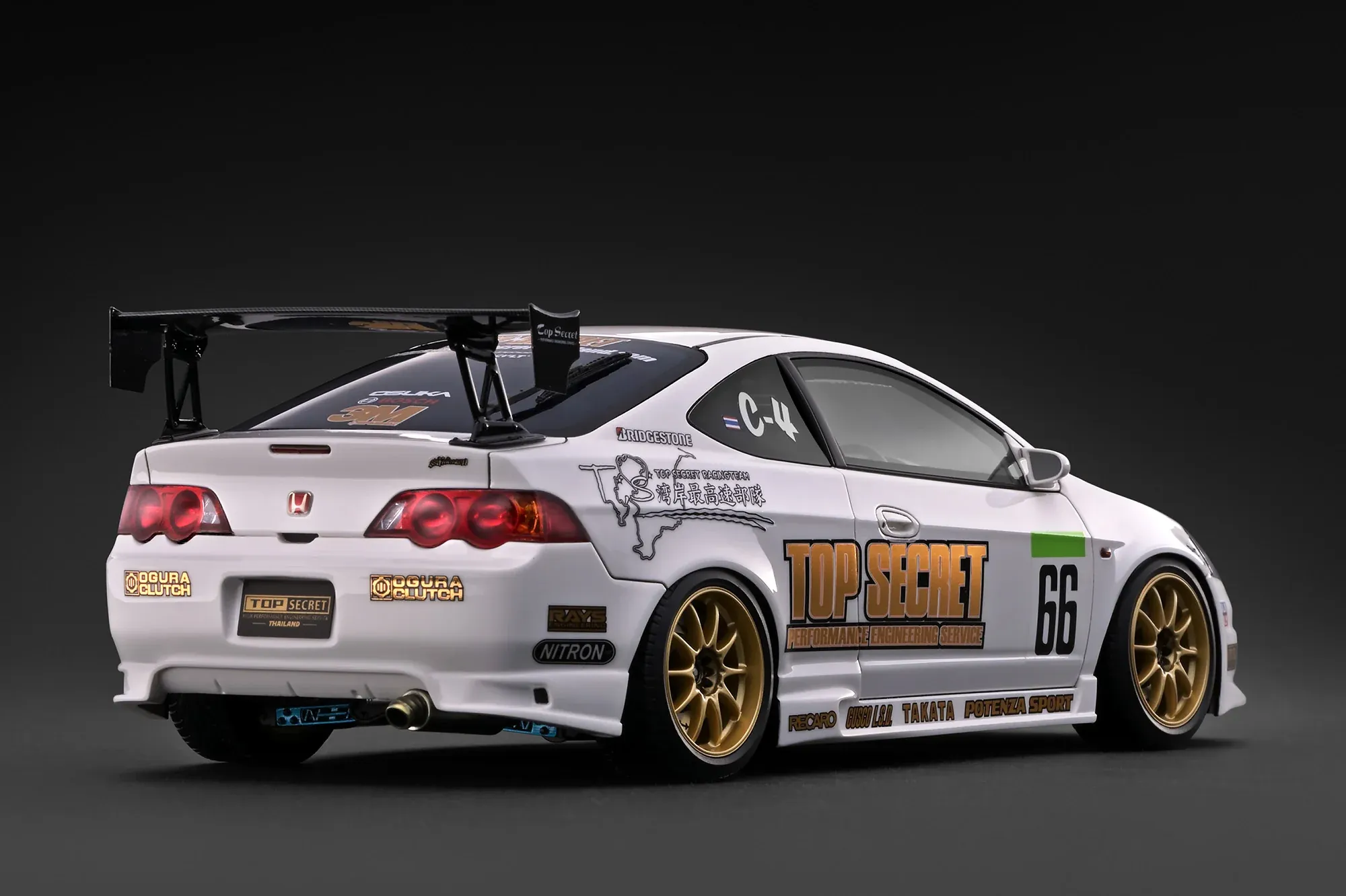 1:18 Ignition - Top Secret Integra (DC5), white