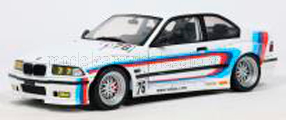 1:18 Solido - 1990 BMW M3 (E36) Pandem, White/Blue/Red