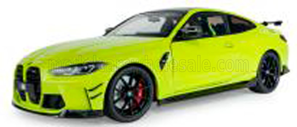 1:18 Solido - 2025 BMW M4 (G82) Coupé Competition, Sao Paulo Yellow