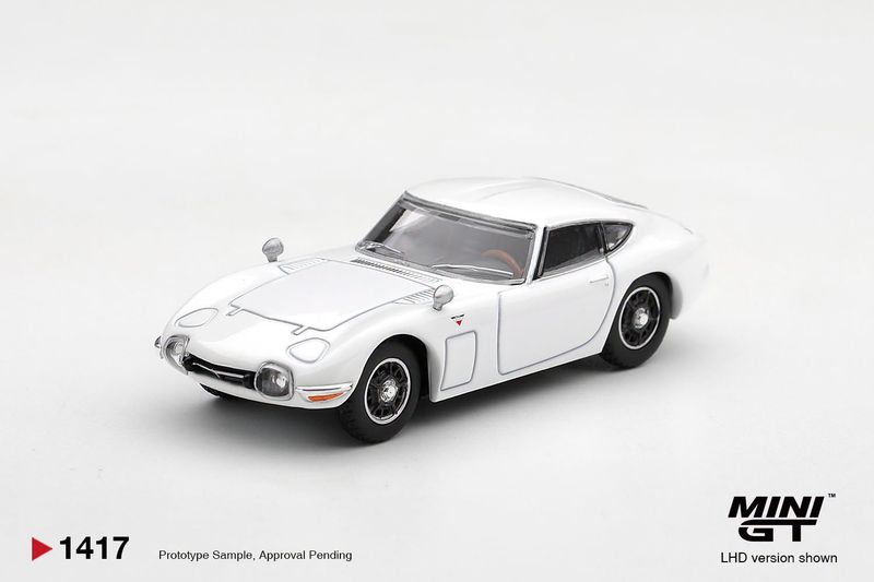1:64 Mini GT - 1967 Toyota 2000GT, Pegasus white