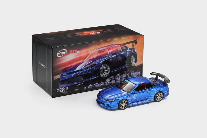 1:64 ModelModel - Vertex S15, blue *APAxpo Exclusives*