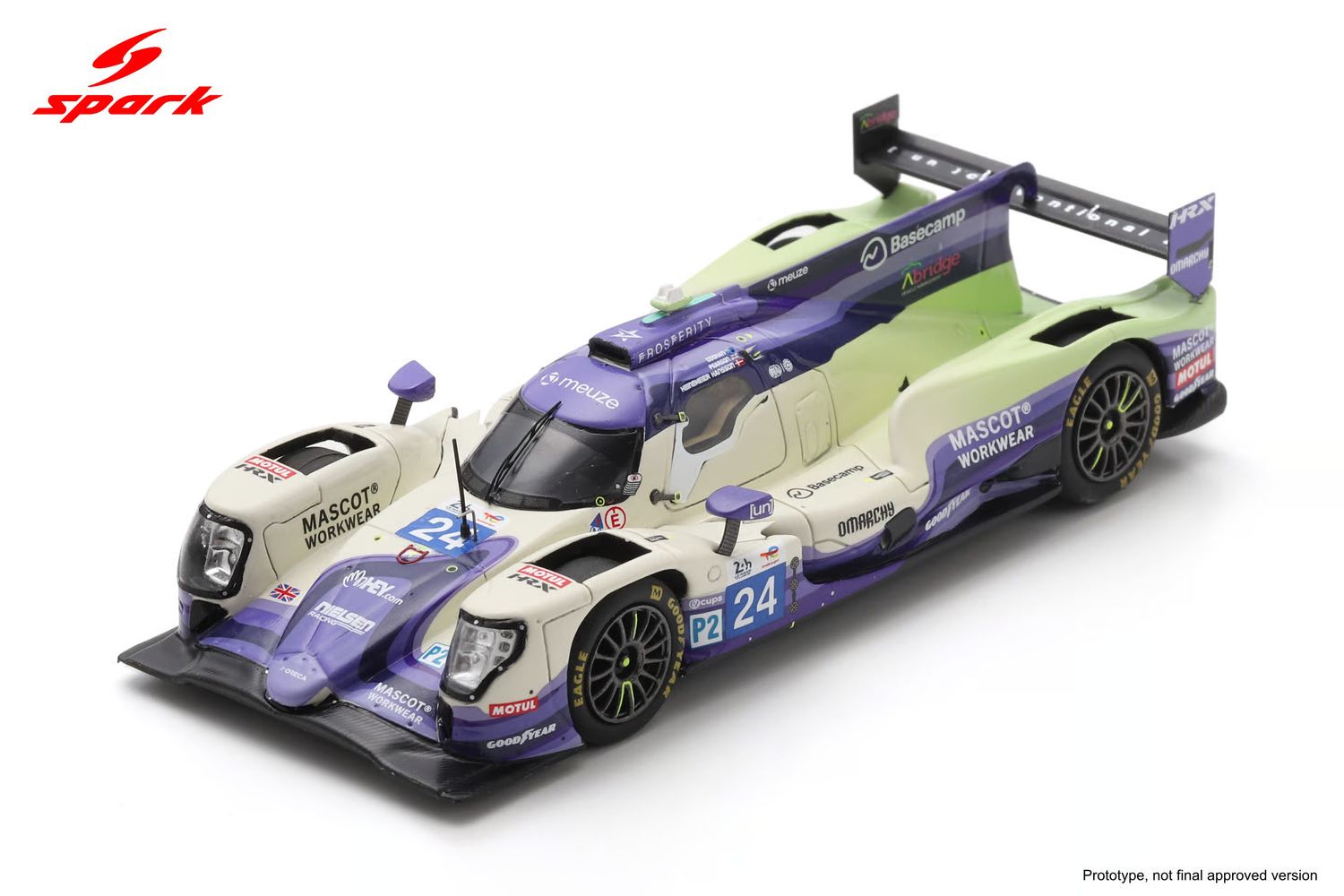 1:18 Spark - Oreca 07 Gibson #24 Nielsen Racing Le Mans 24H 2026 E. Pearson D.H. Hansson J. Doohan