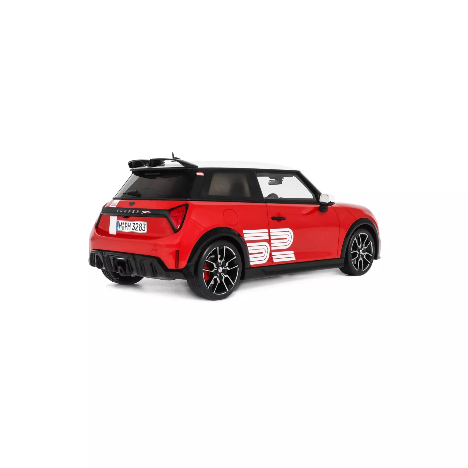 1:18 Otto Mobile - 2026 Mini Cooper JCW Victory Edition Red