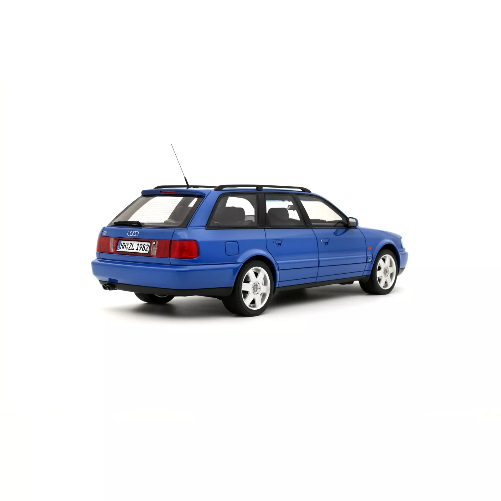 1:18 Otto Mobile - 1995 Audi S6 Plus (C4) Avant Nogaro Blue