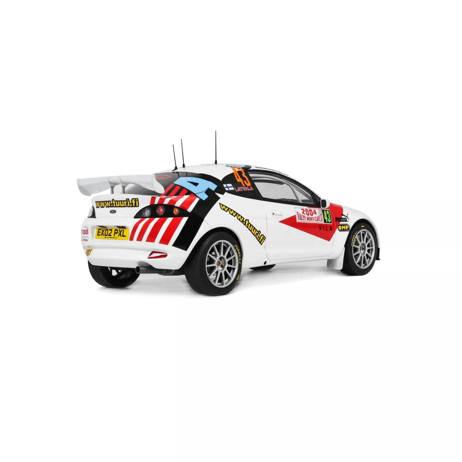 1:18 Otto Mobile - Ford Puma S1600 #43 Rally Monte Carlo 2004 J.M. Latvala / M. Anttila