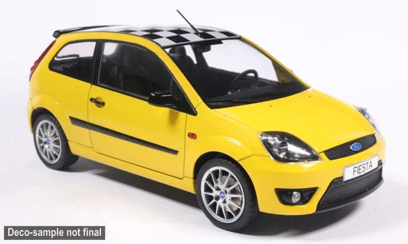 1:18 MCG - 2007 Ford Fiesta Champ Yellow