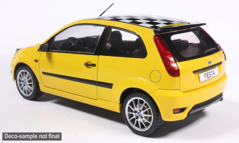 1:18 MCG - 2007 Ford Fiesta Champ Yellow