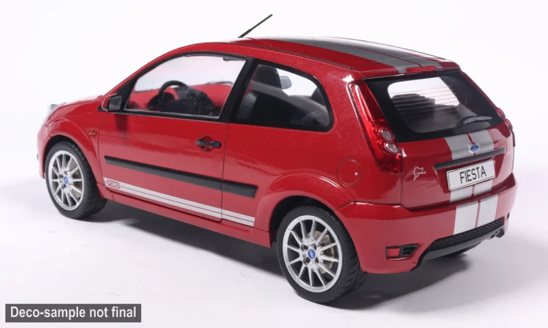 1:18 MCG - 2007 Ford Fiesta Dark Red