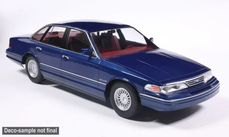 1:18 MCG - 1993 Ford Crown Victoria Dark Blue 1:18 MCG - 1993 Ford Crown Victoria Dark Blue