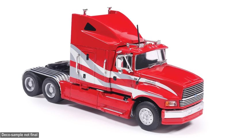 1:64 Ixo USA - 1980 Ford Aeromax Red Grey 1:64 Ixo USA - 1980 Ford Aeromax Red Grey