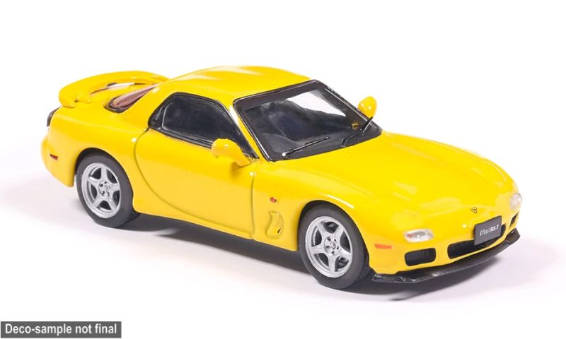 1:64 Ixo USA - 1991 Mazda RX-7 Yellow