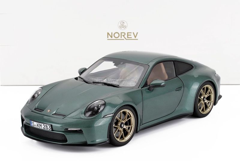 1:18 Norev - 2021 Porsche 911 (992) GT3 Touring Coupé Green Metallic 1:18 Norev - 2021 Porsche 911 (992) GT3 Touring Coupé Green Metallic