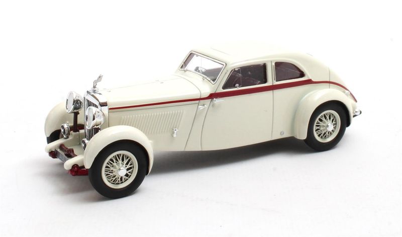 1:43 Matrix - 1934 Bentley 3.5L Streamline Coupé Park Ward Beige Red