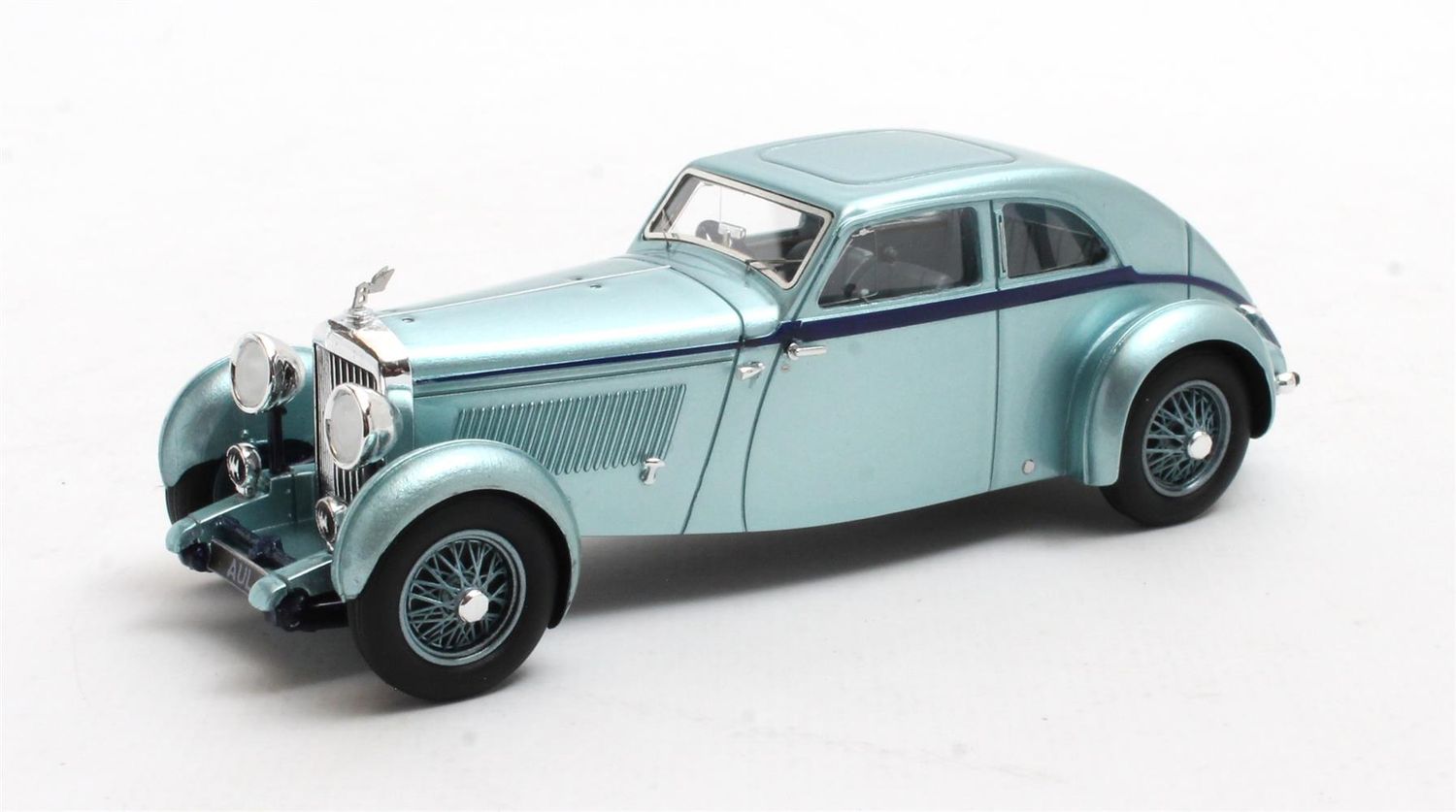 1:43 Matrix - 1934 Bentley 3.5L Streamline Coupé Park Ward Blue Metallic
