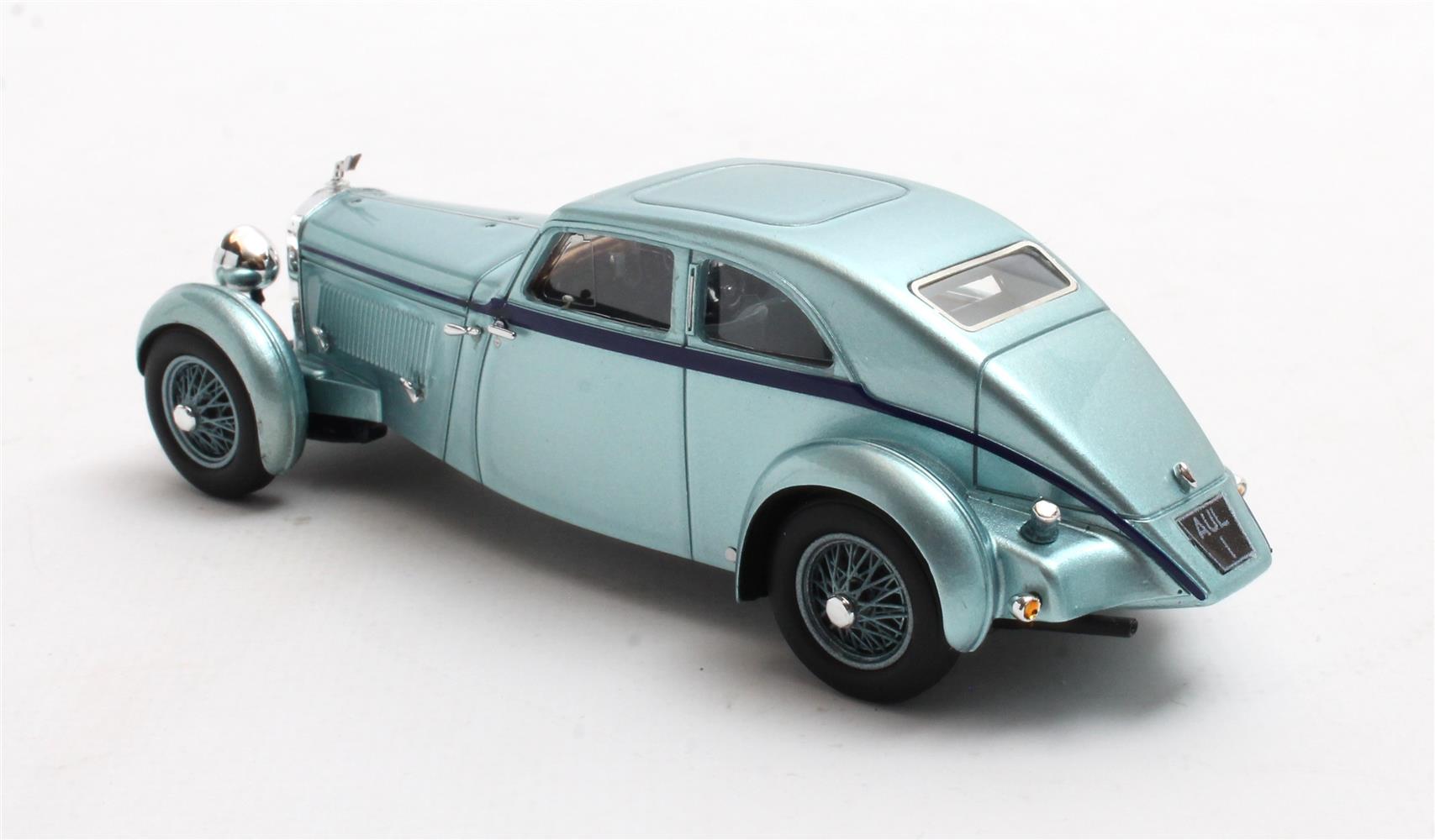 1:43 Matrix - 1934 Bentley 3.5L Streamline Coupé Park Ward Blue Metallic