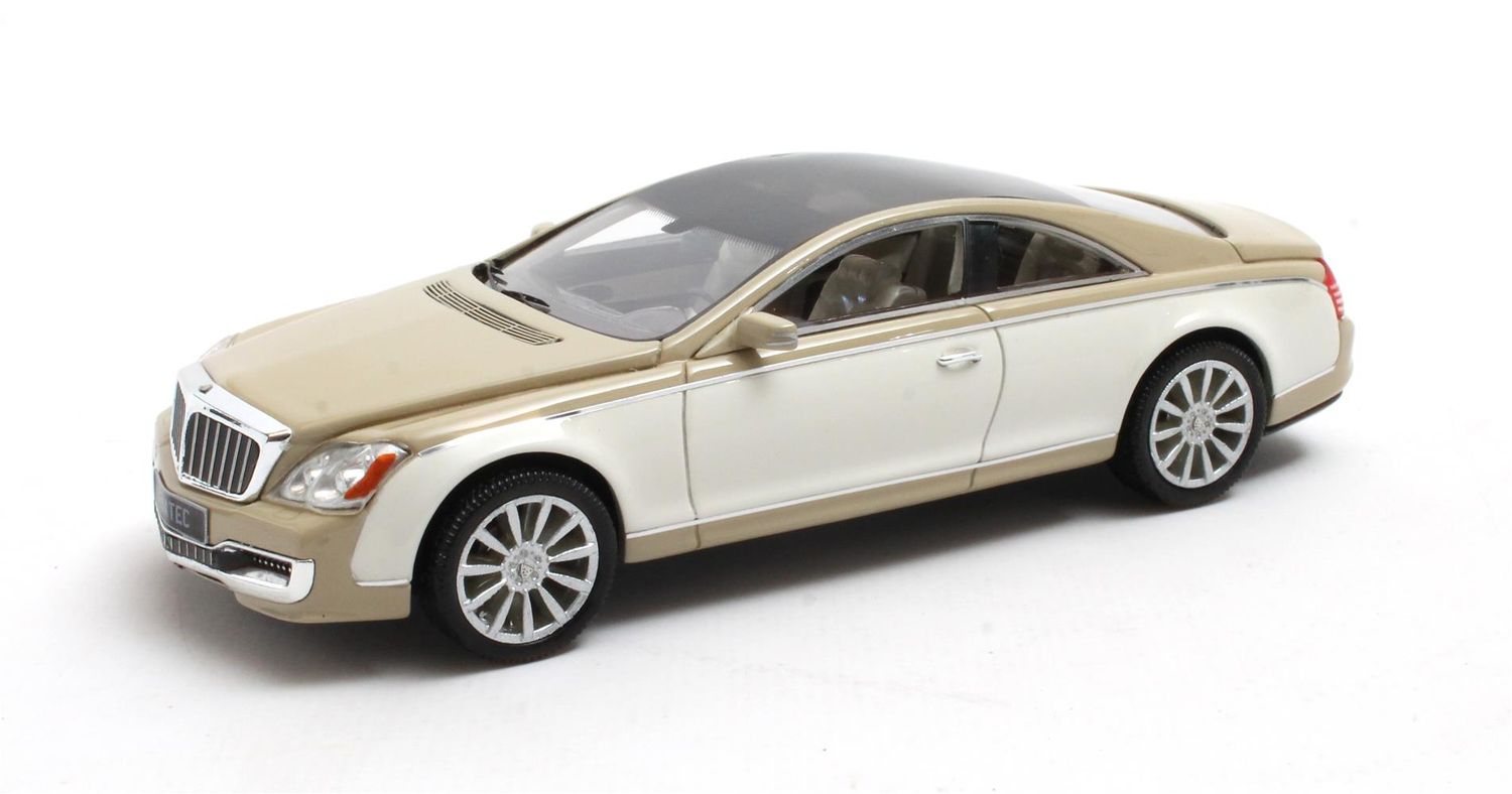 1:43 Matrix - 2010 Mercedes Benz Maybach 57SC Xenatec Coupé 6.0L V12 Biturbo Gold White