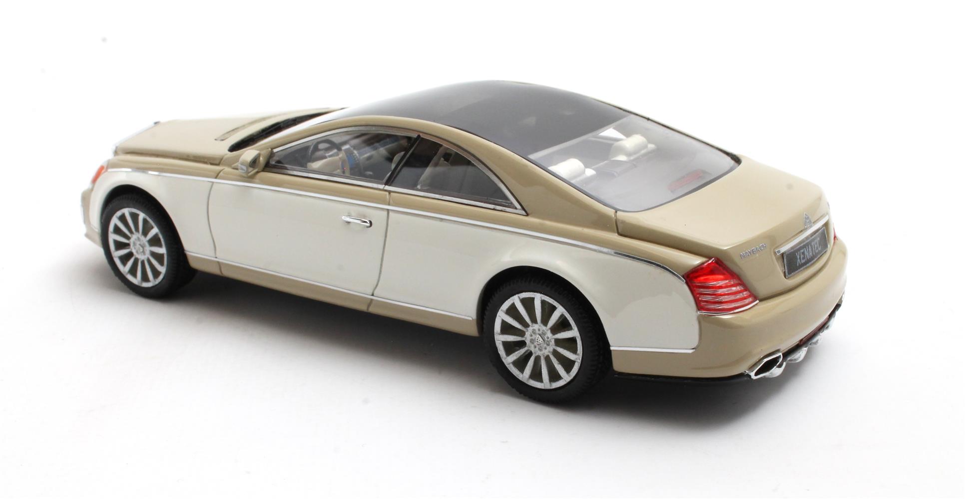 1:43 Matrix - 2010 Mercedes Benz Maybach 57SC Xenatec Coupé 6.0L V12 Biturbo Gold White