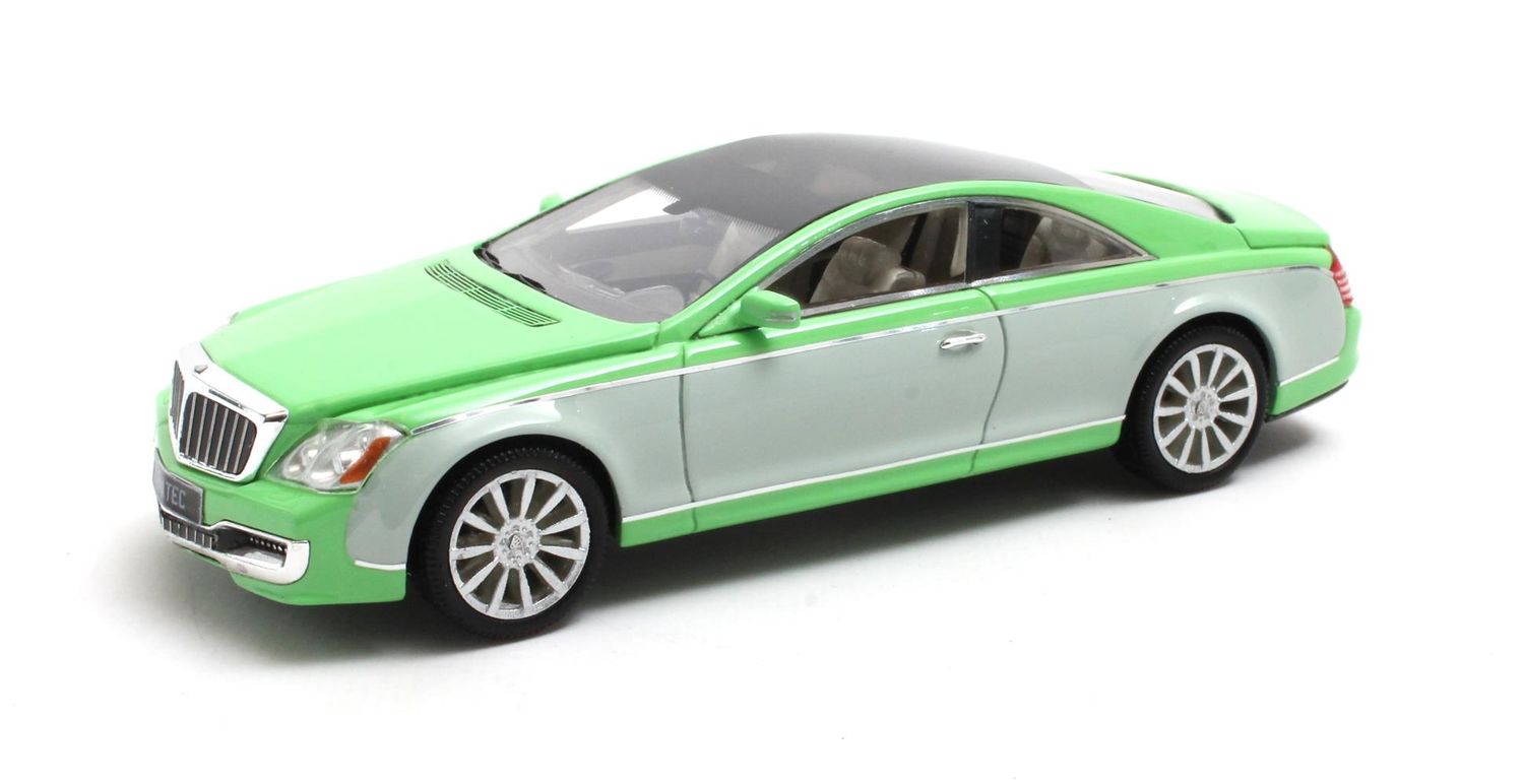 1:43 Matrix - 2010 Mercedes Benz Maybach 57SC Xenatec Coupé 6.0L V12 Biturbo Green Silver