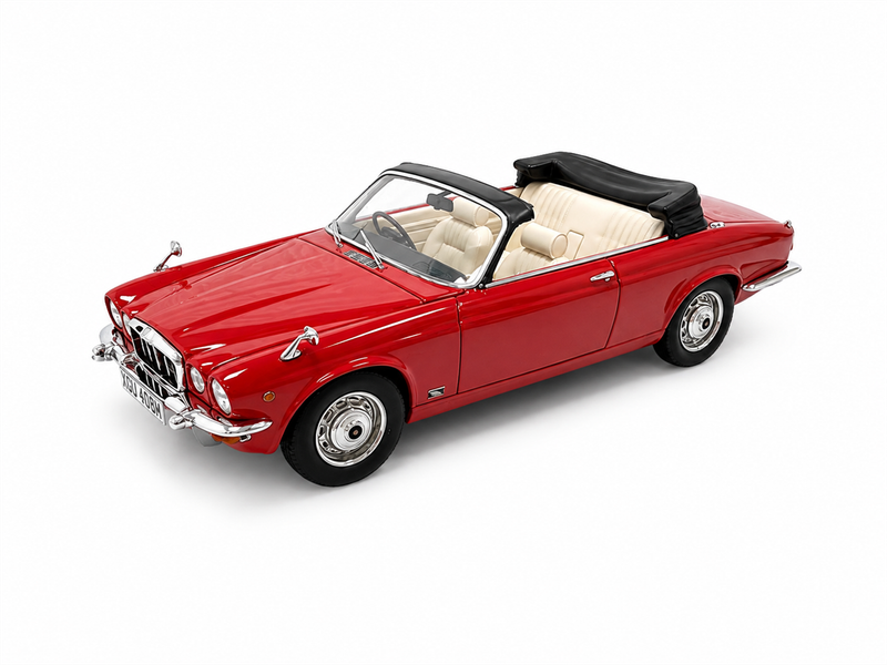 1:43 Matrix - 1974 Jaguar XJ-C Avon Stevens Cabriolet Open Red