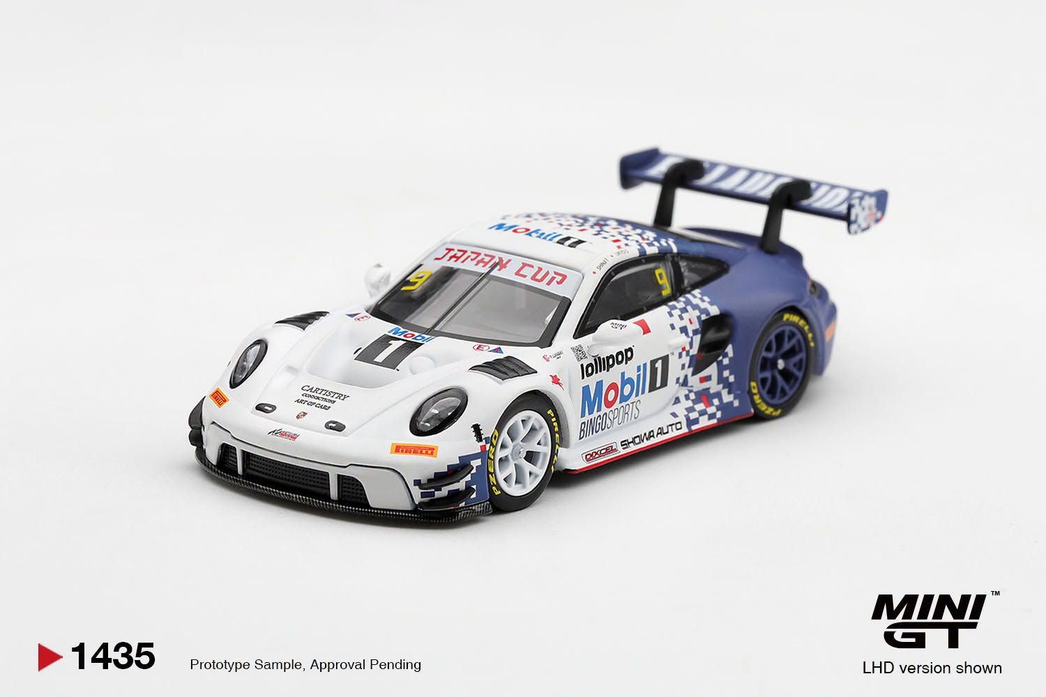 1:64 Mini GT - 2026 Porsche 911 (992) GT3 R #9 Bingo Racing with LM Corsa Japan Cup Sugo *Blister*