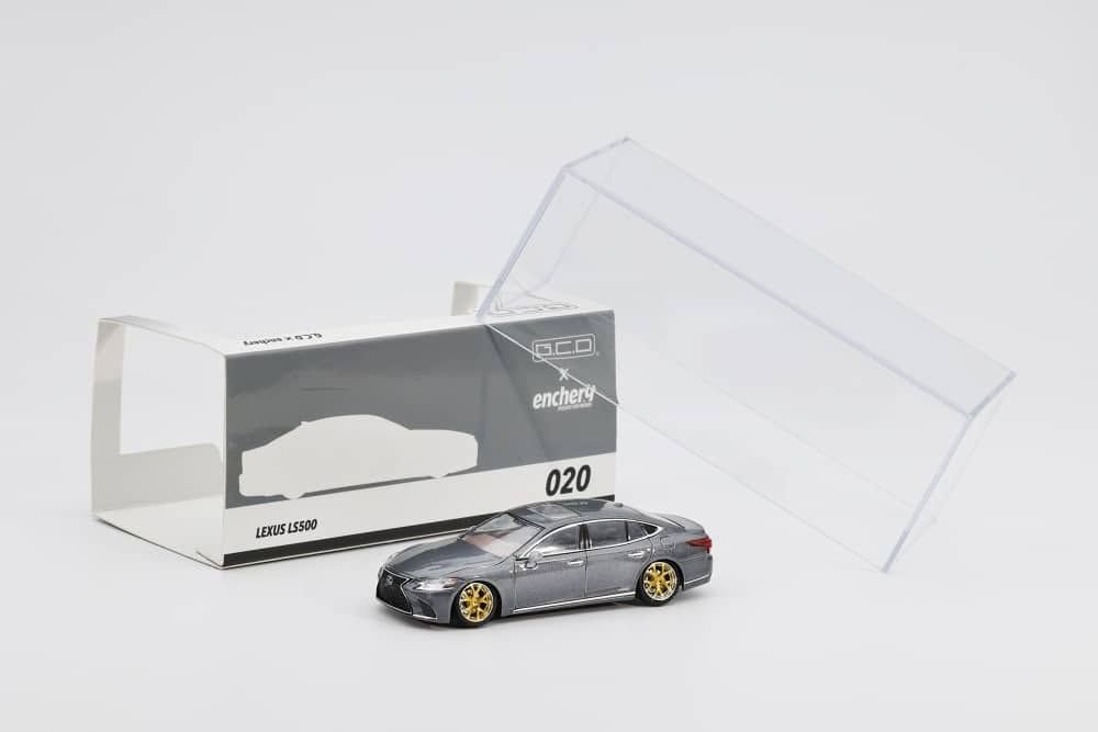 1:64 GCD - 2018 Lexus LS500h Lowriding *LHD*, grey