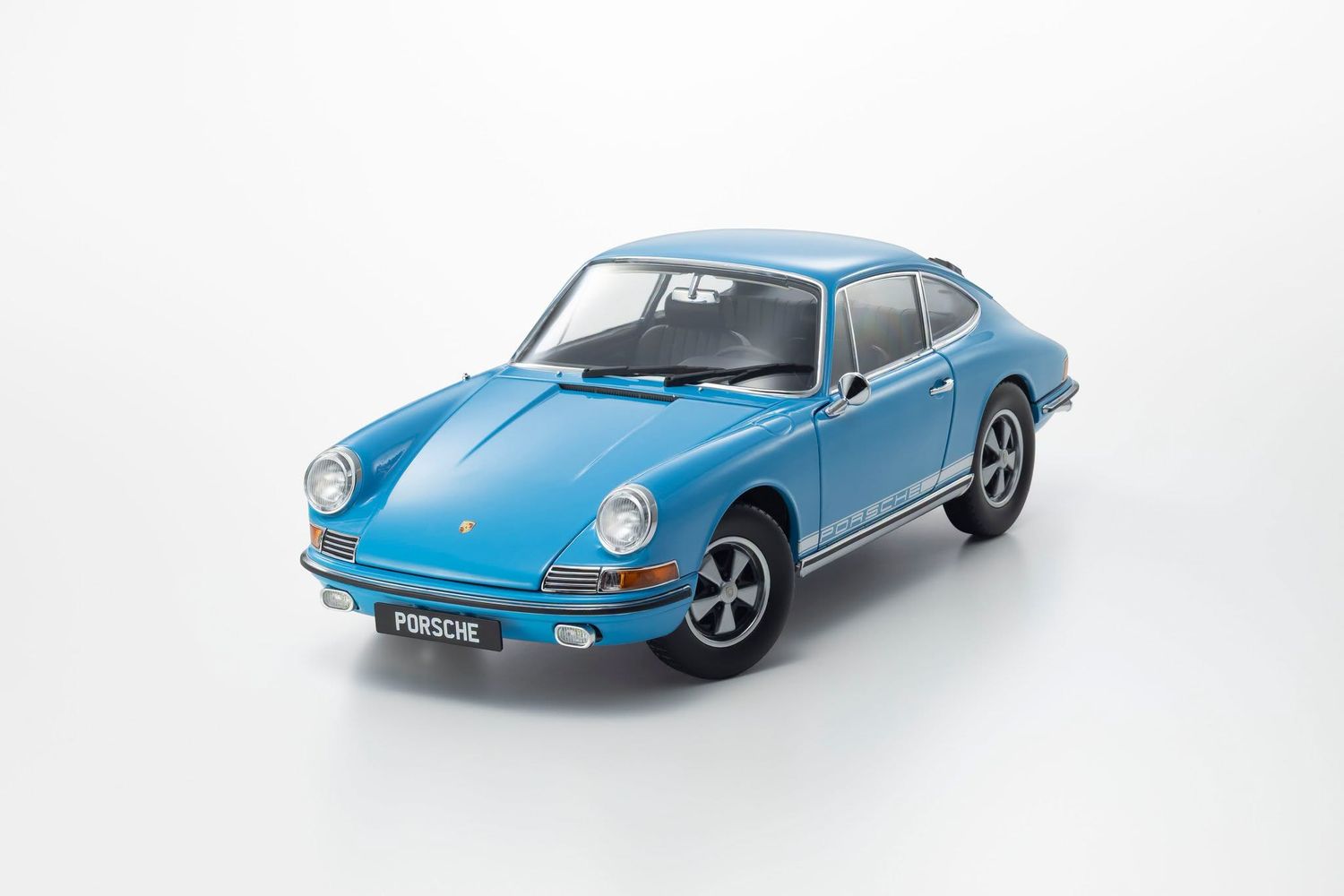 1:18 Kyosho - 1967 Porsche 911 S Coupé Blu Cristallo Blue Metallic