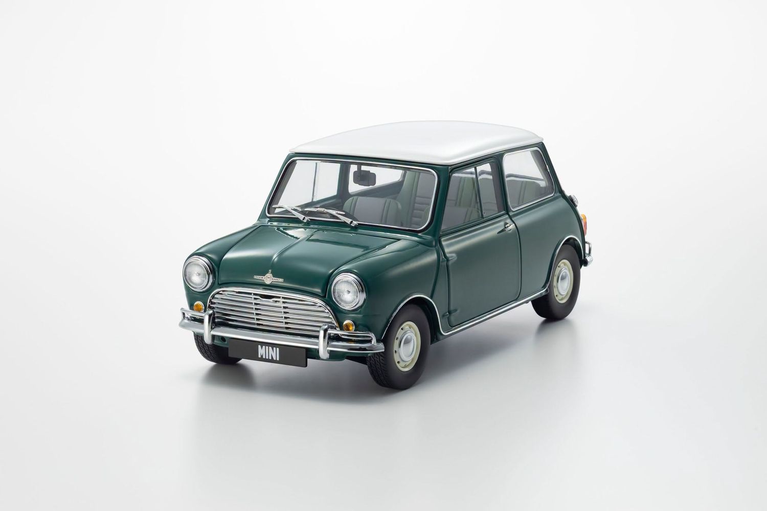 1:18 Kyosho - 1959 Morris Mini Cooper 1275S MkI Green White
