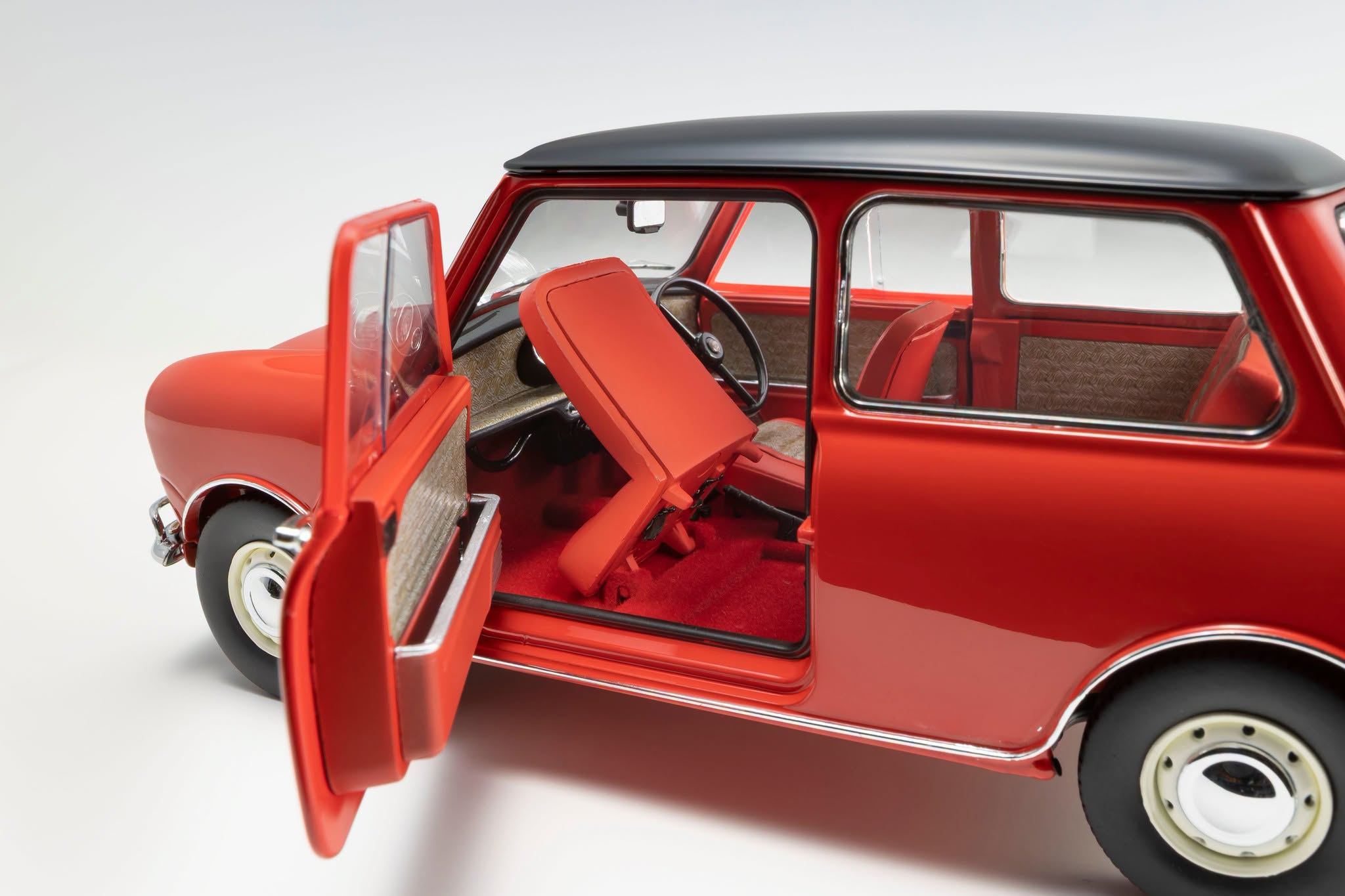 1:18 Kyosho - 1959 Morris Mini Cooper 1275S MkI Red Black