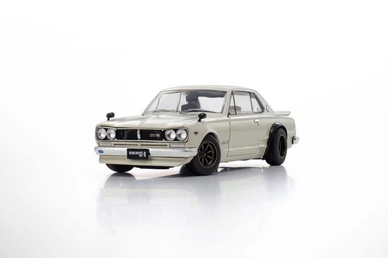 1:18 Kyosho - 1969 Nissan Skyline 2000 GT-R (KPGC10) White 1:18 Kyosho - 1969 Nissan Skyline 2000 GT-R (KPGC10) White