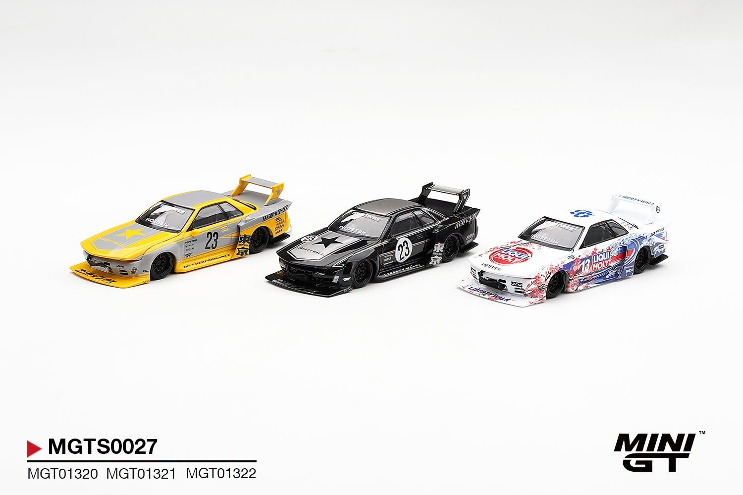 1:64 Mini GT - 2026 INOZETEK x Liberty Walk R32 3 cars set 2026 Show Edition