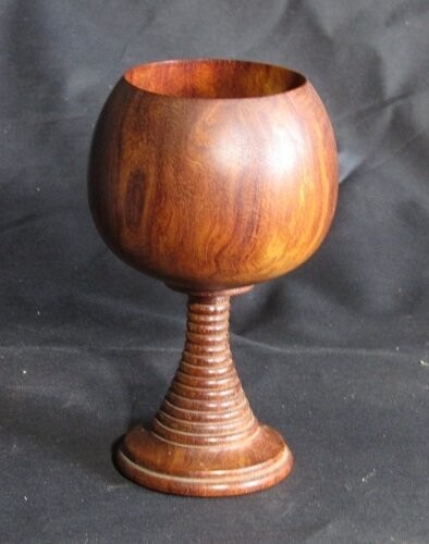 Rosewood goblet , 160x100mm diameter, EXACT ITEM OFFER