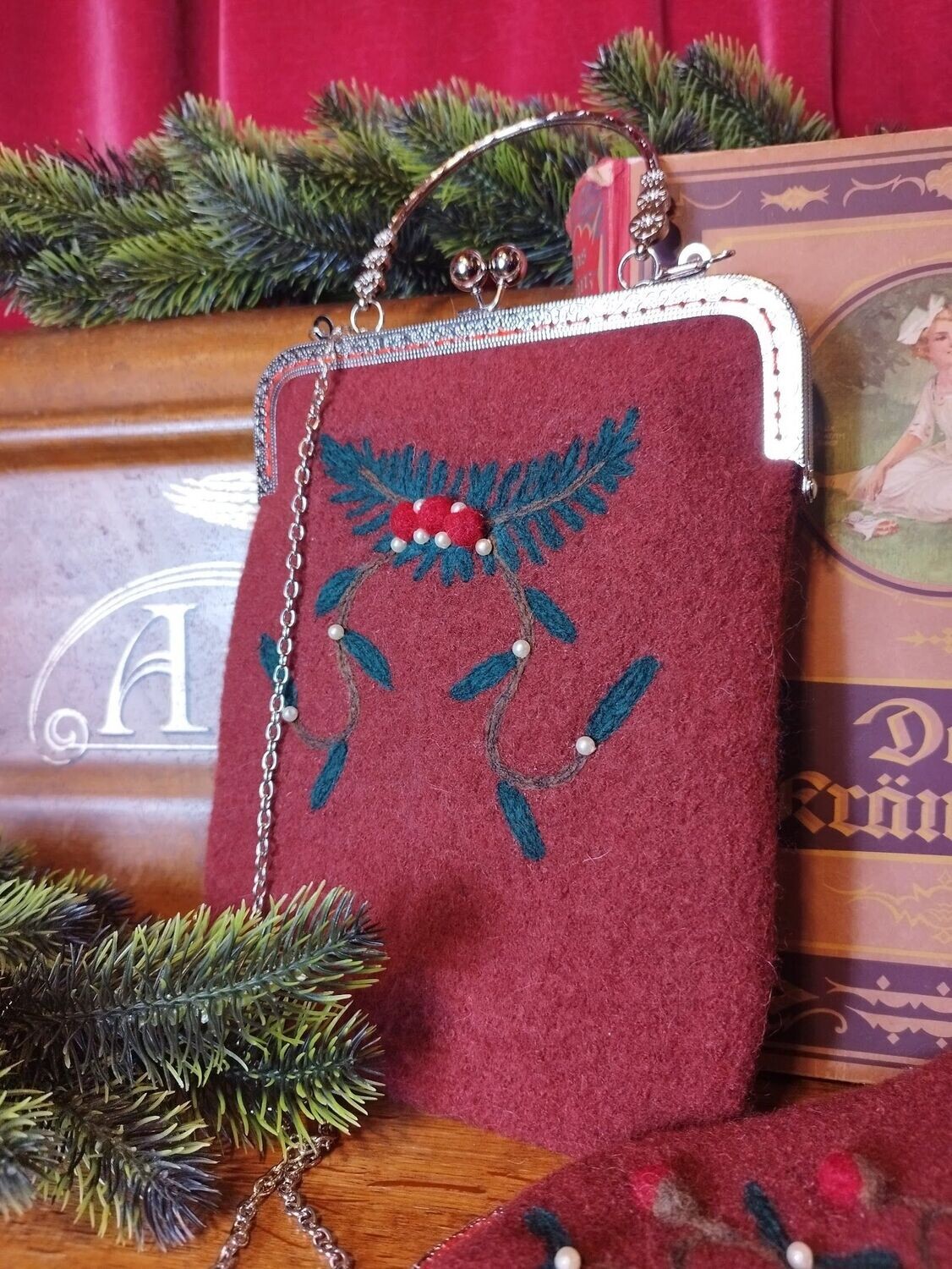 Tasche-Tannenzweig