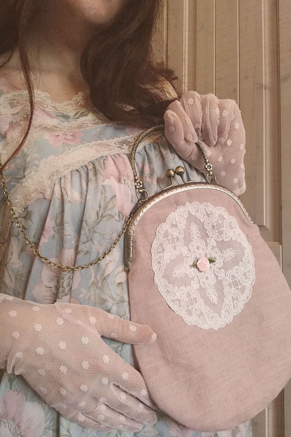 Tasche-Rose