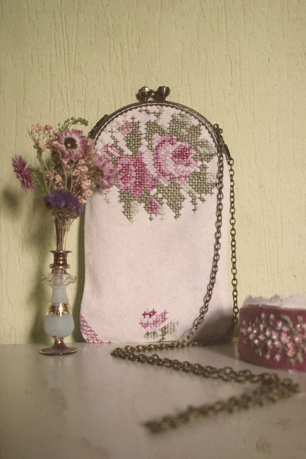 Tasche-Vergissmeinnicht