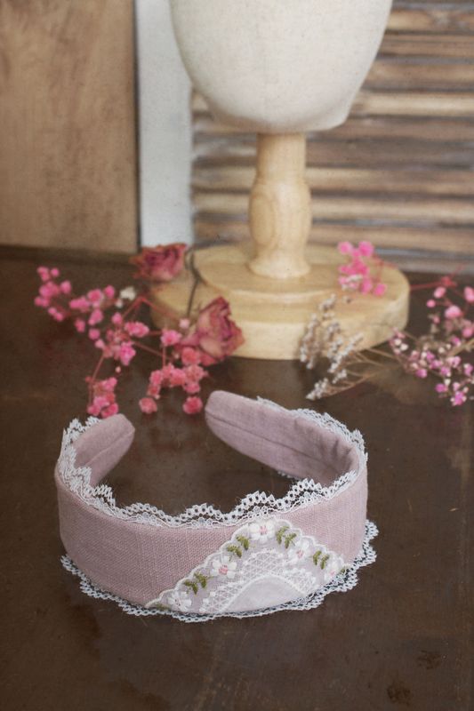 Haarreif-Rosa
