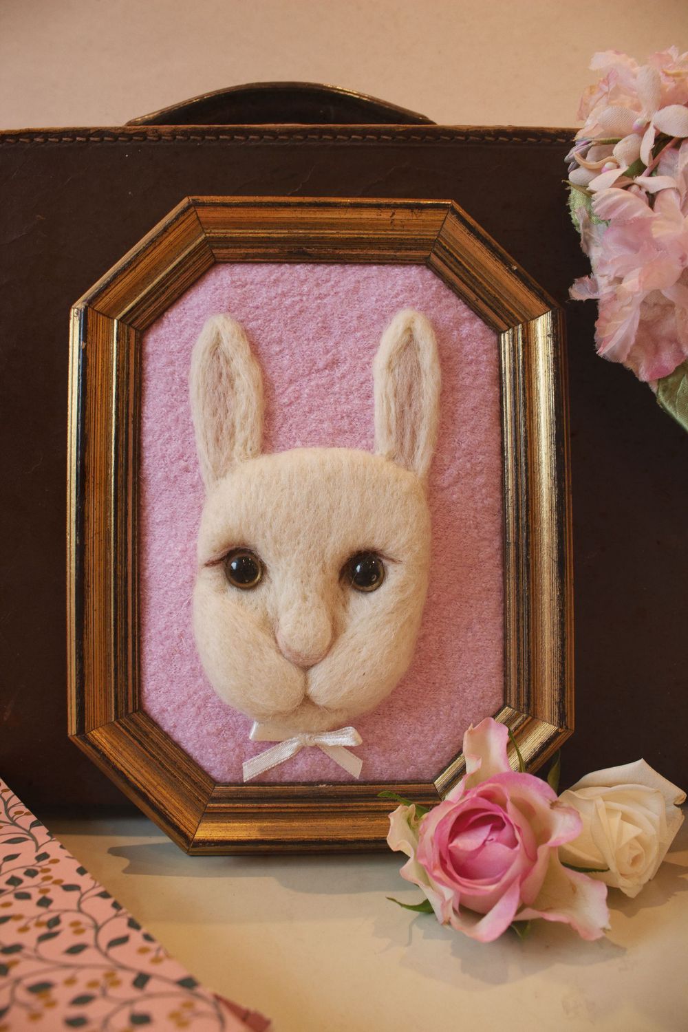 Gemälde. Hase