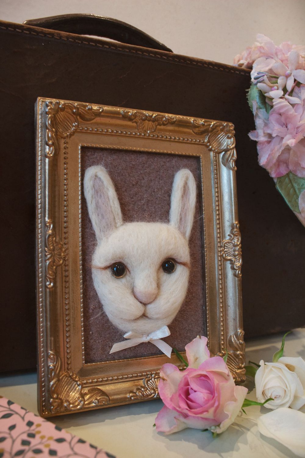 Gemälde. Hase