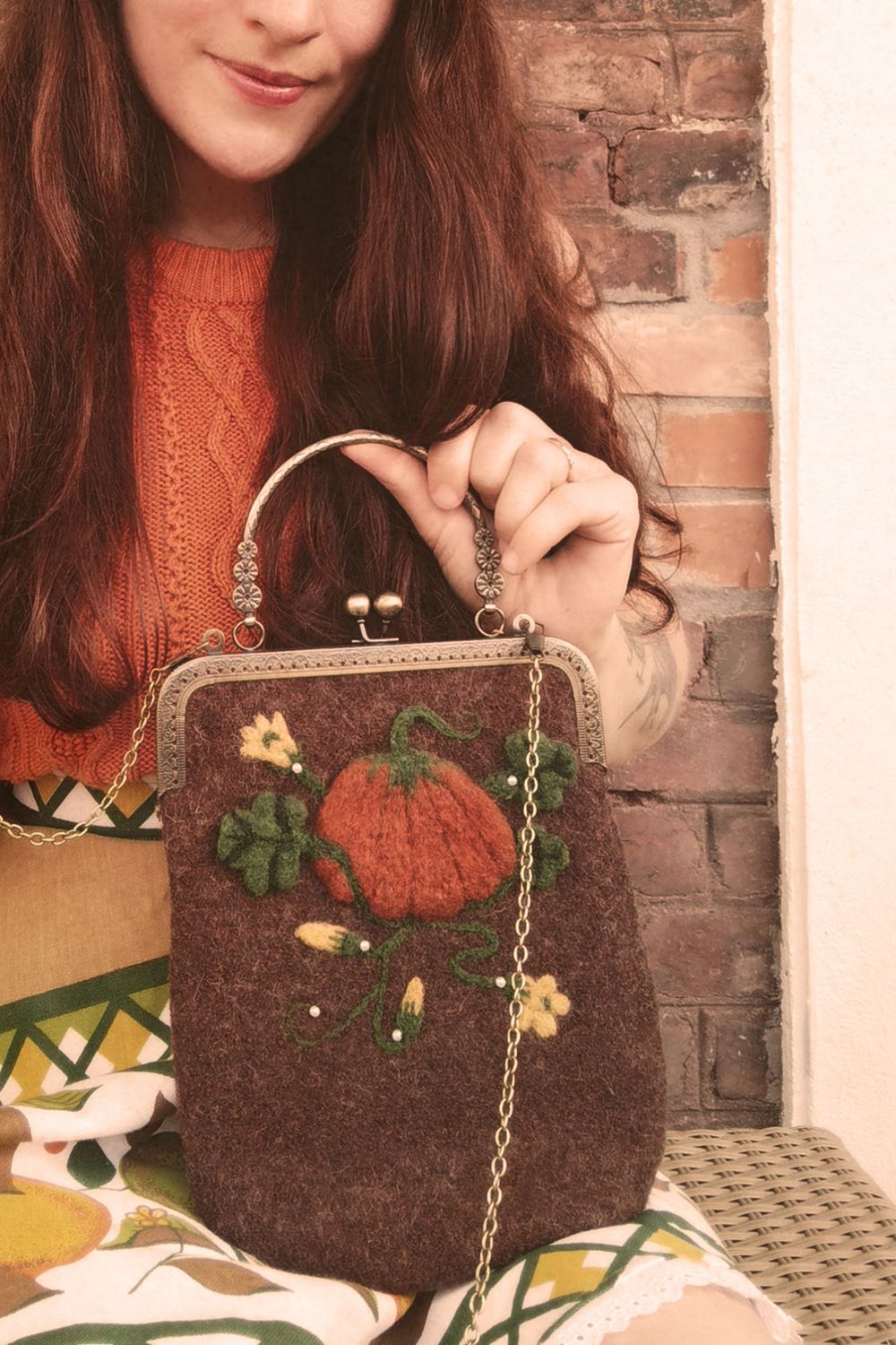 Tasche-Kürbis