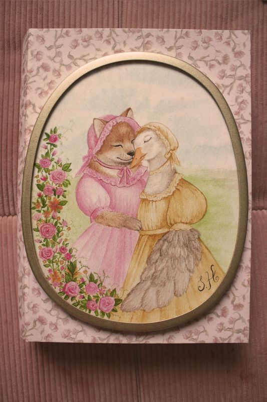 Gemälde. Freundschaft