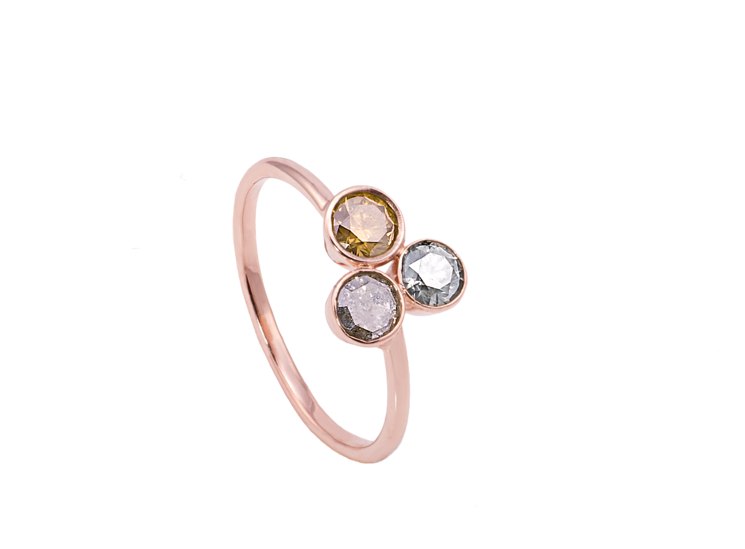 Fancy Diamond Trio Ring Fancy Diamond Trio Ring