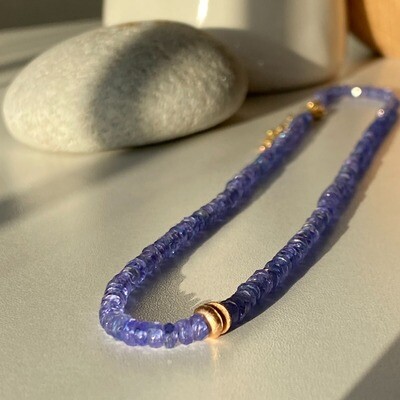 Nzuri Necklace in Tanzanite Nzuri Necklace in Tanzanite