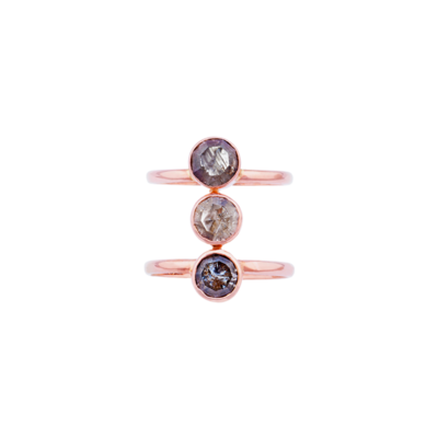 Diamond Tribal Ring - Double Band Diamond Tribal Ring - Double Band