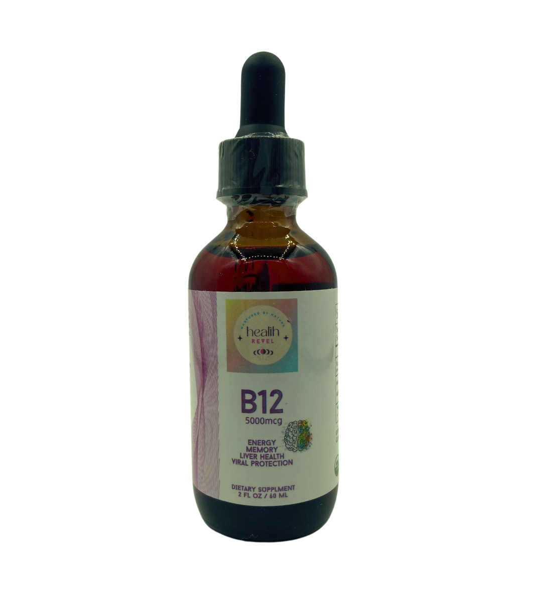 Liquid B12 (methylcobalamin & adenosylcobalamin) 5000 MCG 60 ml