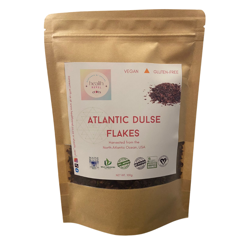 Organic Atlantic Dulse Flakes 100 Grams