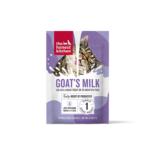 The Honest Kitchen® Goat&#39;s Milk with Probiotics Sachet for Cats, Grams: 3