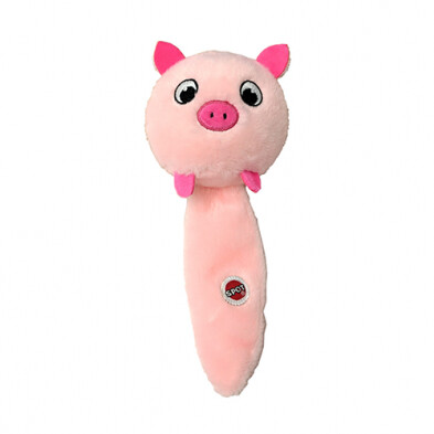 Spot® Squish &amp; Squeak Pig Dog Toy